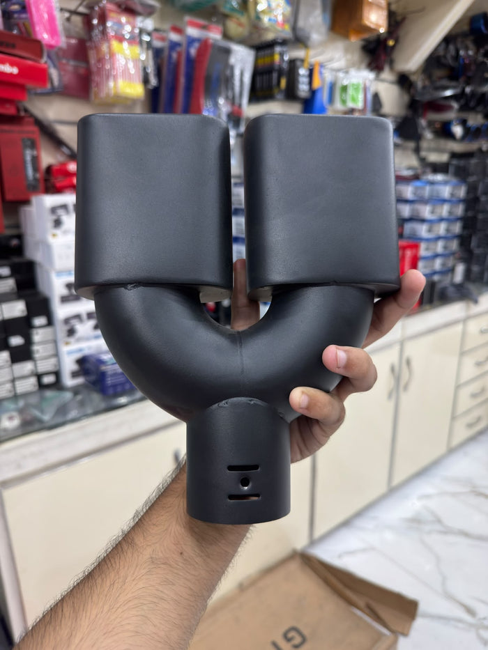 Universal Dual Stainless Steel Exhaust Tip