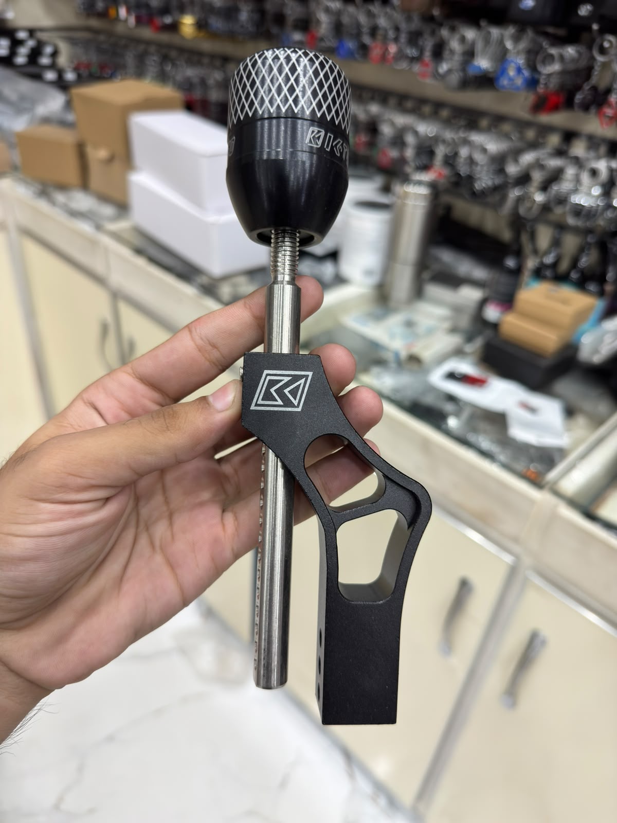 Black Custom Racing Gear Shifter