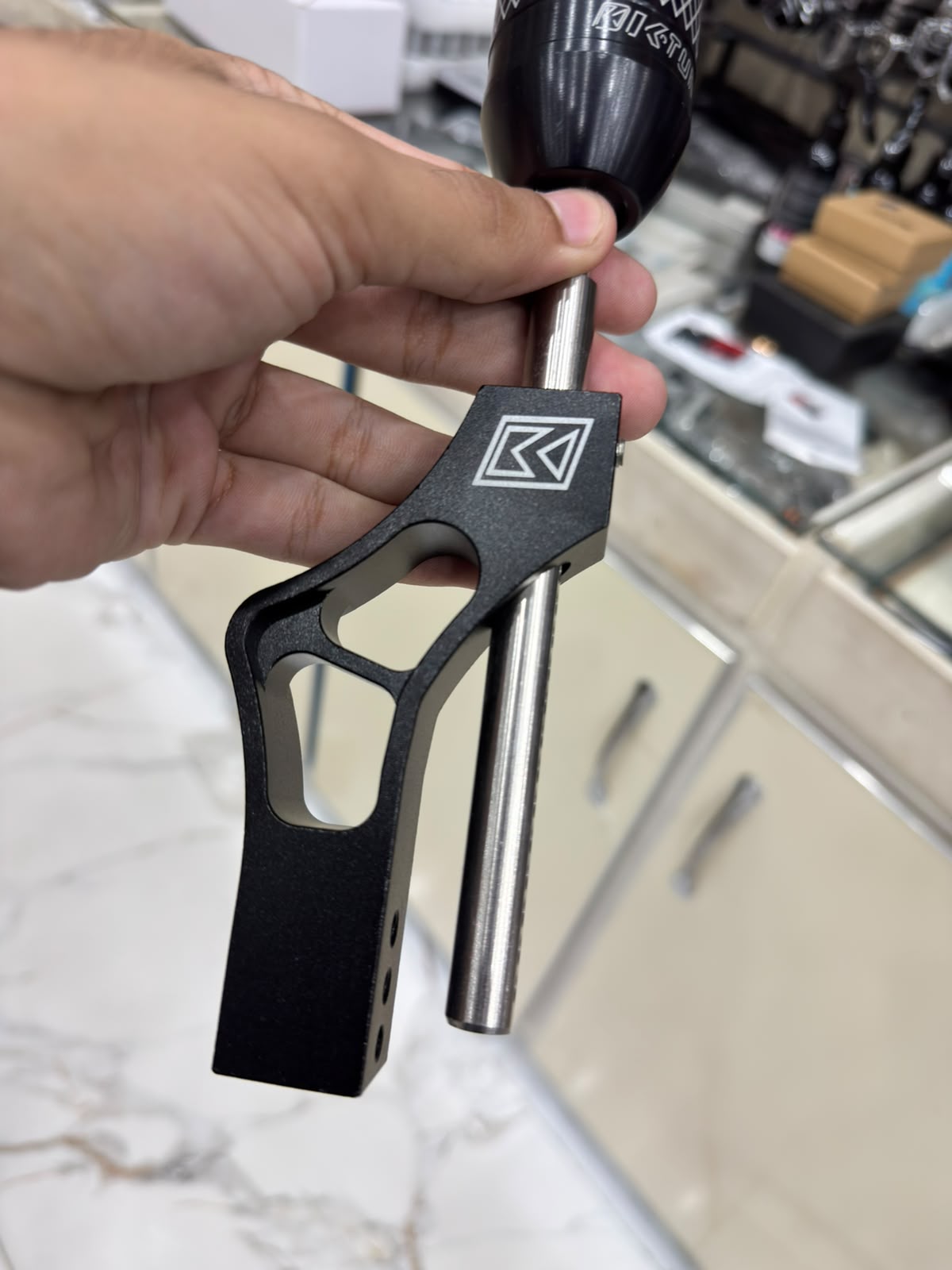 Black Custom Racing Gear Shifter