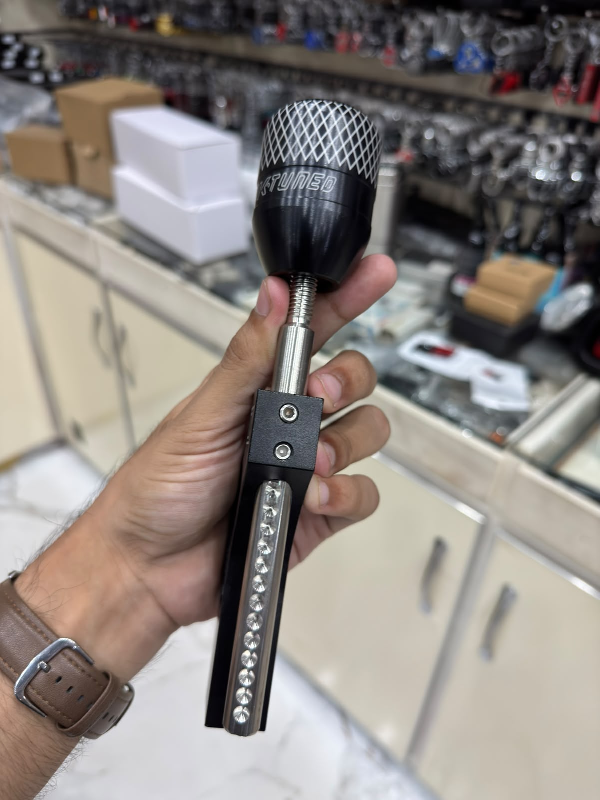 Black Custom Racing Gear Shifter