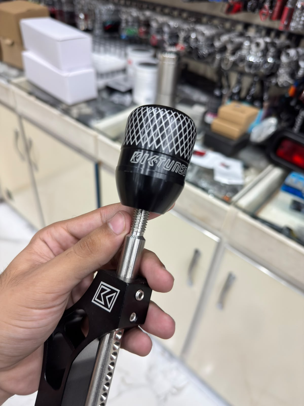 Black Custom Racing Gear Shifter