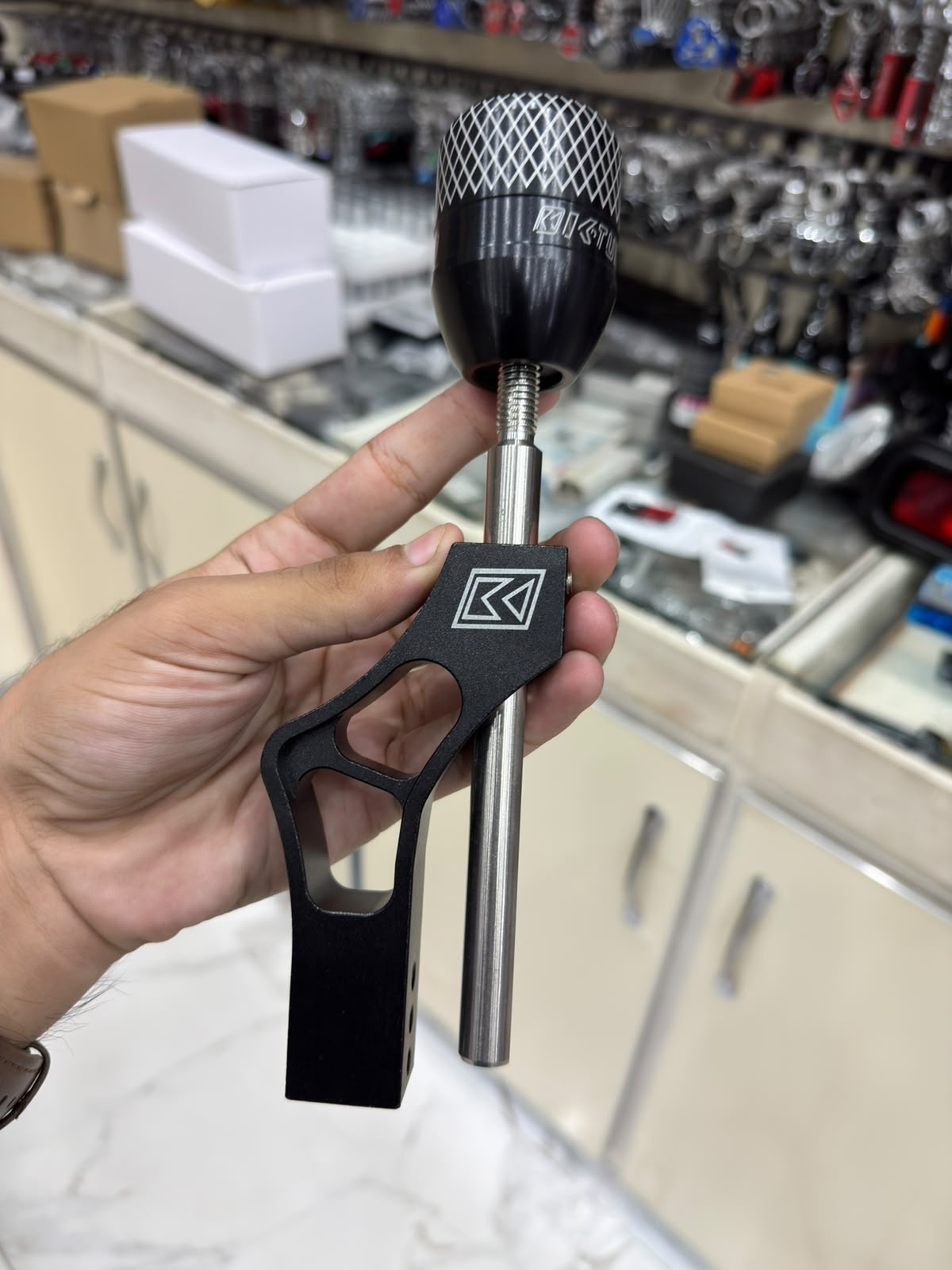 Black Custom Racing Gear Shifter
