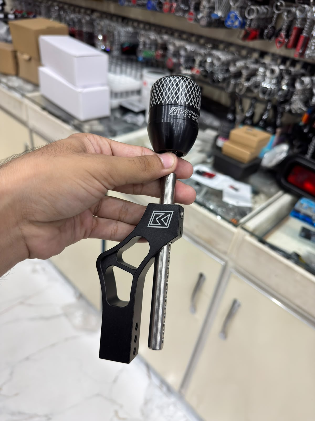 Black Custom Racing Gear Shifter