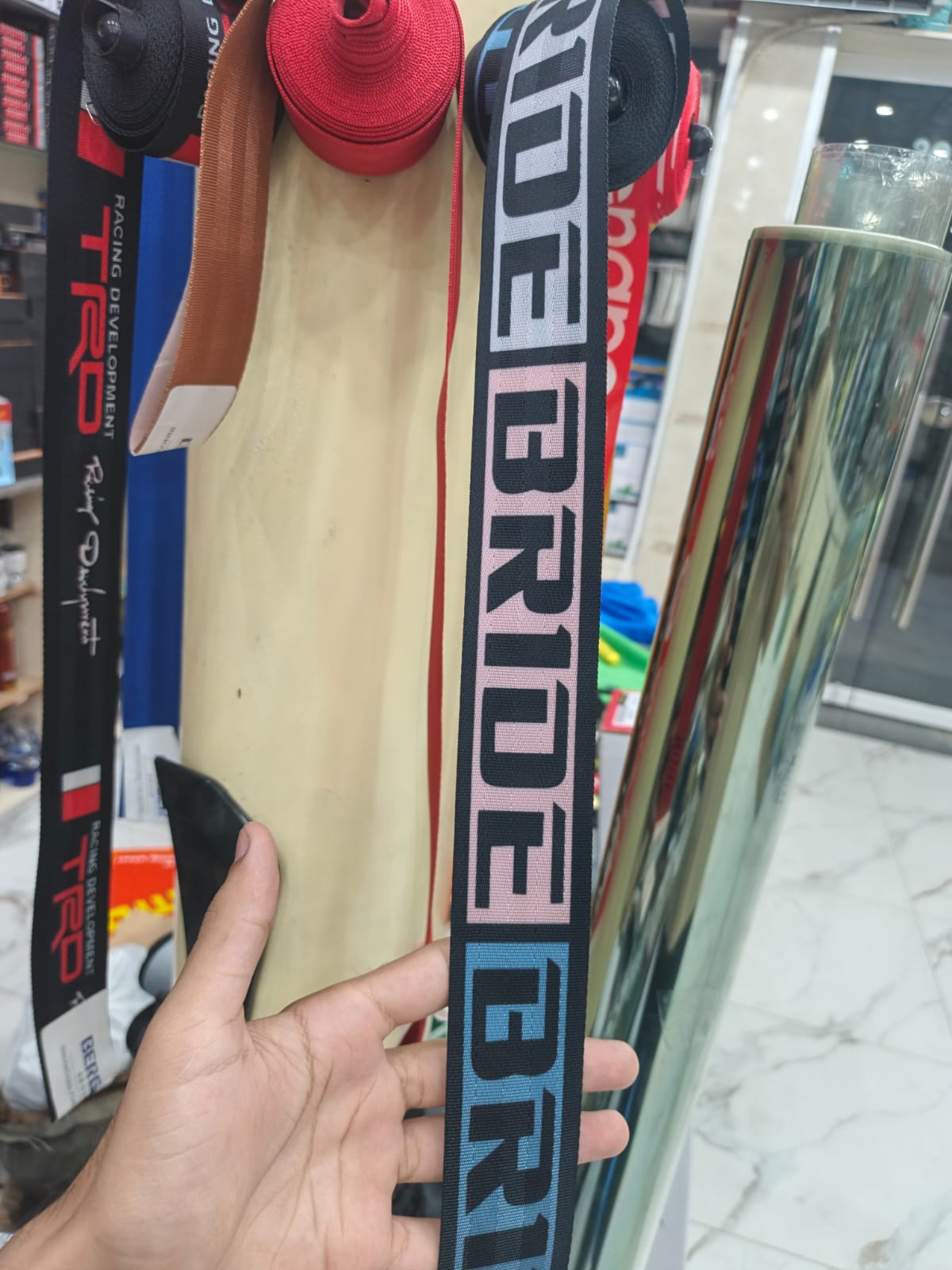 Universal Sports Seat Belt Strips