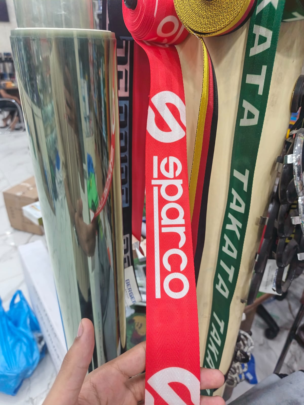 Universal Sports Seat Belt Strips