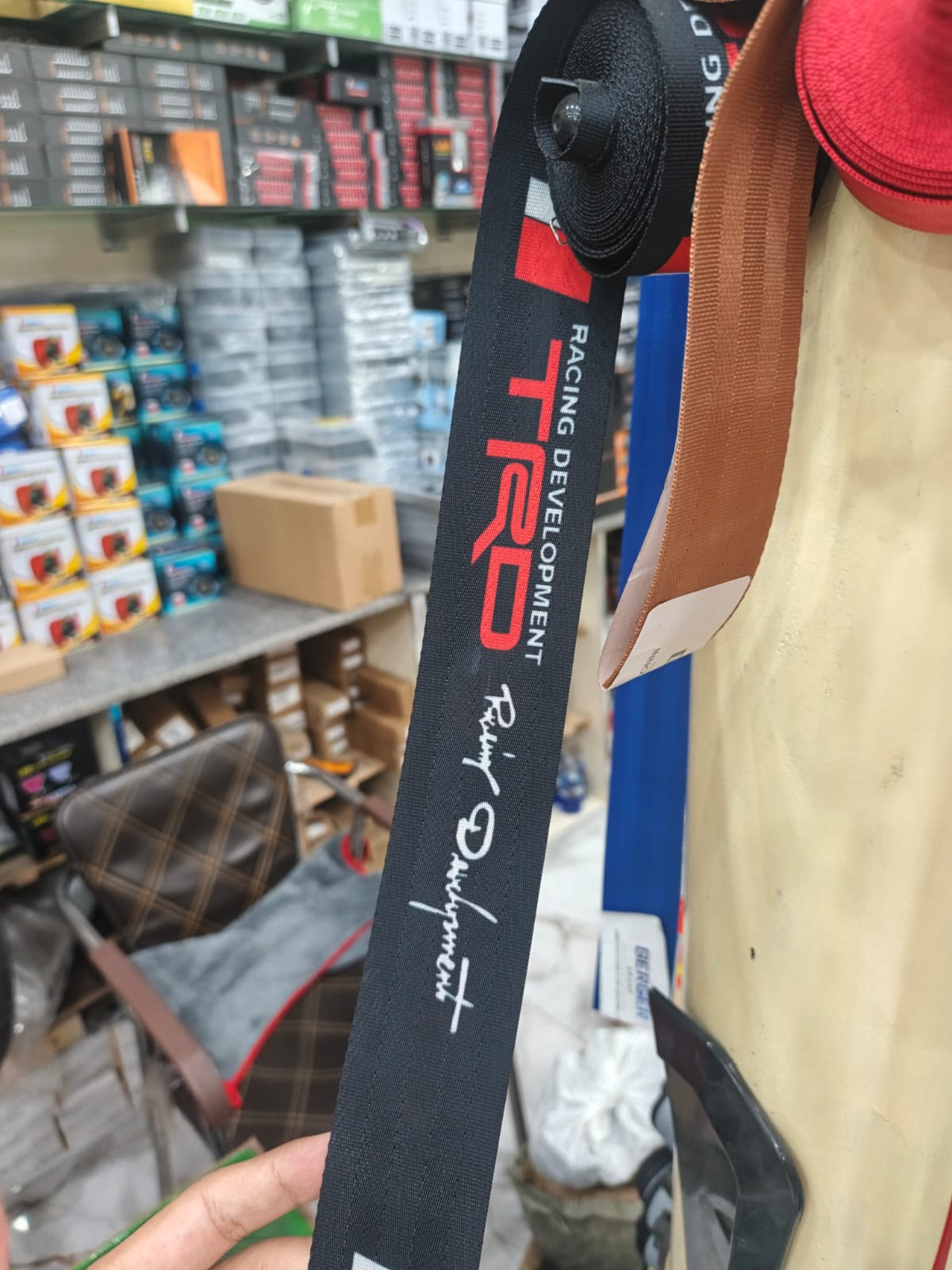 Universal Sports Seat Belt Strips