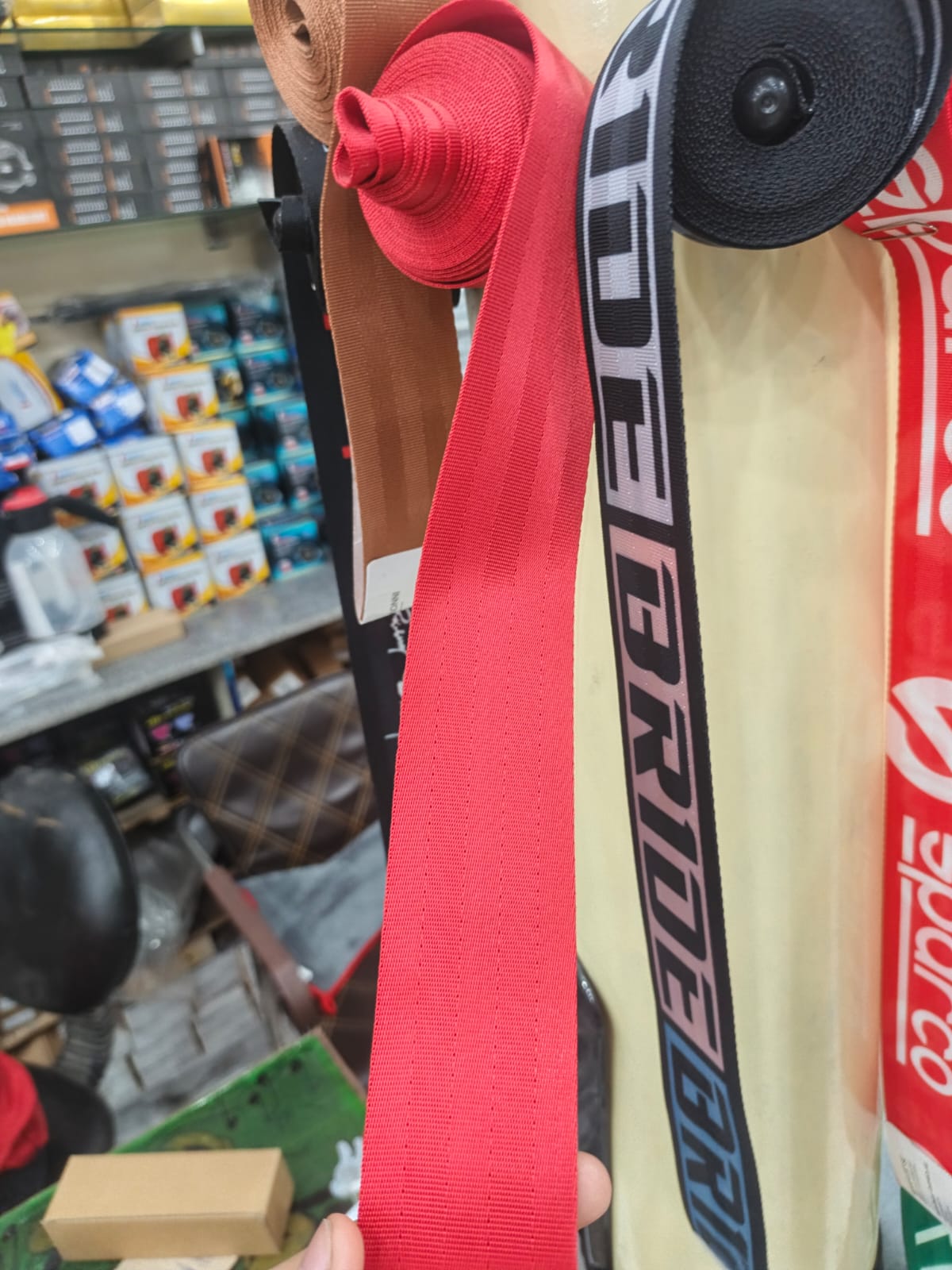 Universal Sports Seat Belt Strips